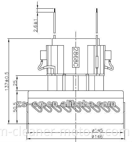 Wet-dry Motor